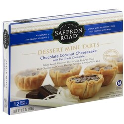 Saffron Road Dessert Mini Tarts - 857063002911