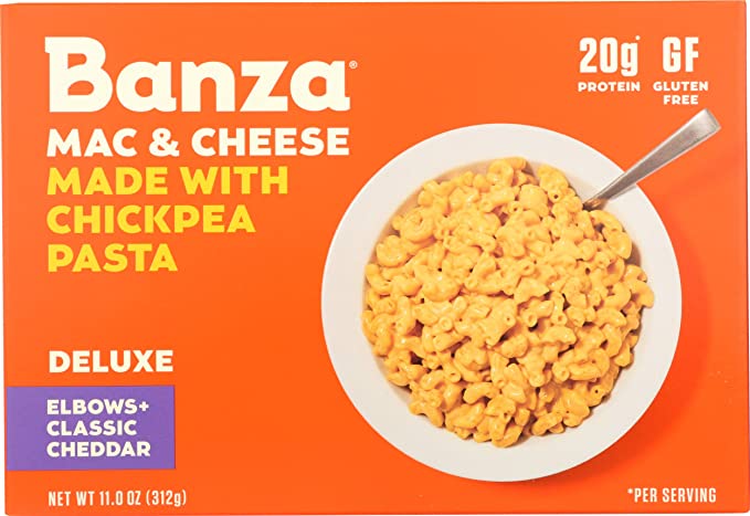  BANZA Deluxe Elbows & Cheddar Mac & Cheese, 11 OZ  - 857183005632