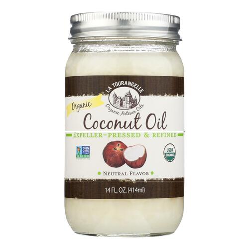 La Tourangelle Refined Coconut Oil - Case Of 6 - 14 Fl Oz. - no