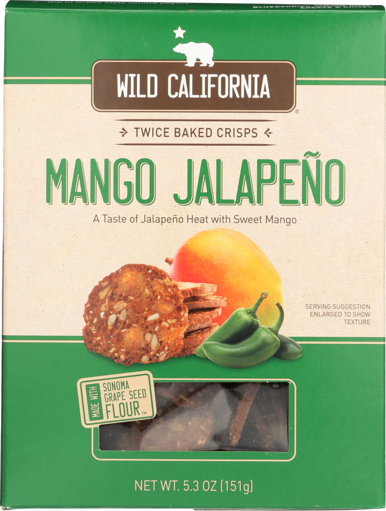 Mango Jalapeno Twice Baked Crisps - 857340006304