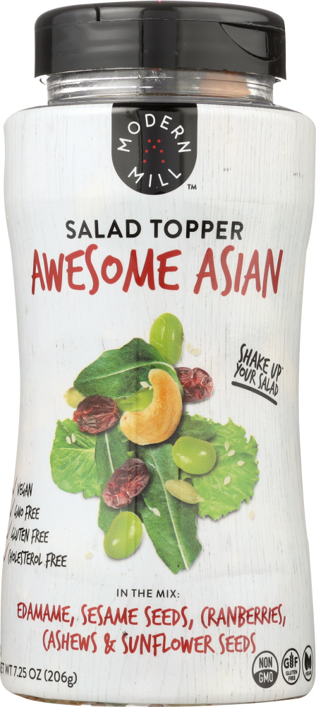 MODERN MILL: Salad Topper Awesome Asian, 7.25 oz - 0857468006705