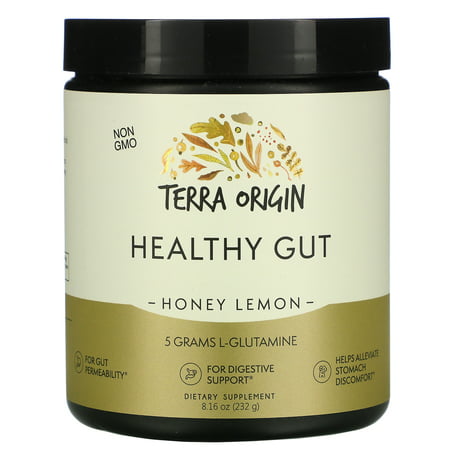 Healthy Gut Honey Lemon 8.16 oz (232 g) Terra Origin - 857668007311