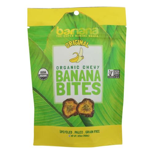 Barnana Banana Bites - Organic - Original - 3.5 Oz - Case Of 12 - 0857682003009