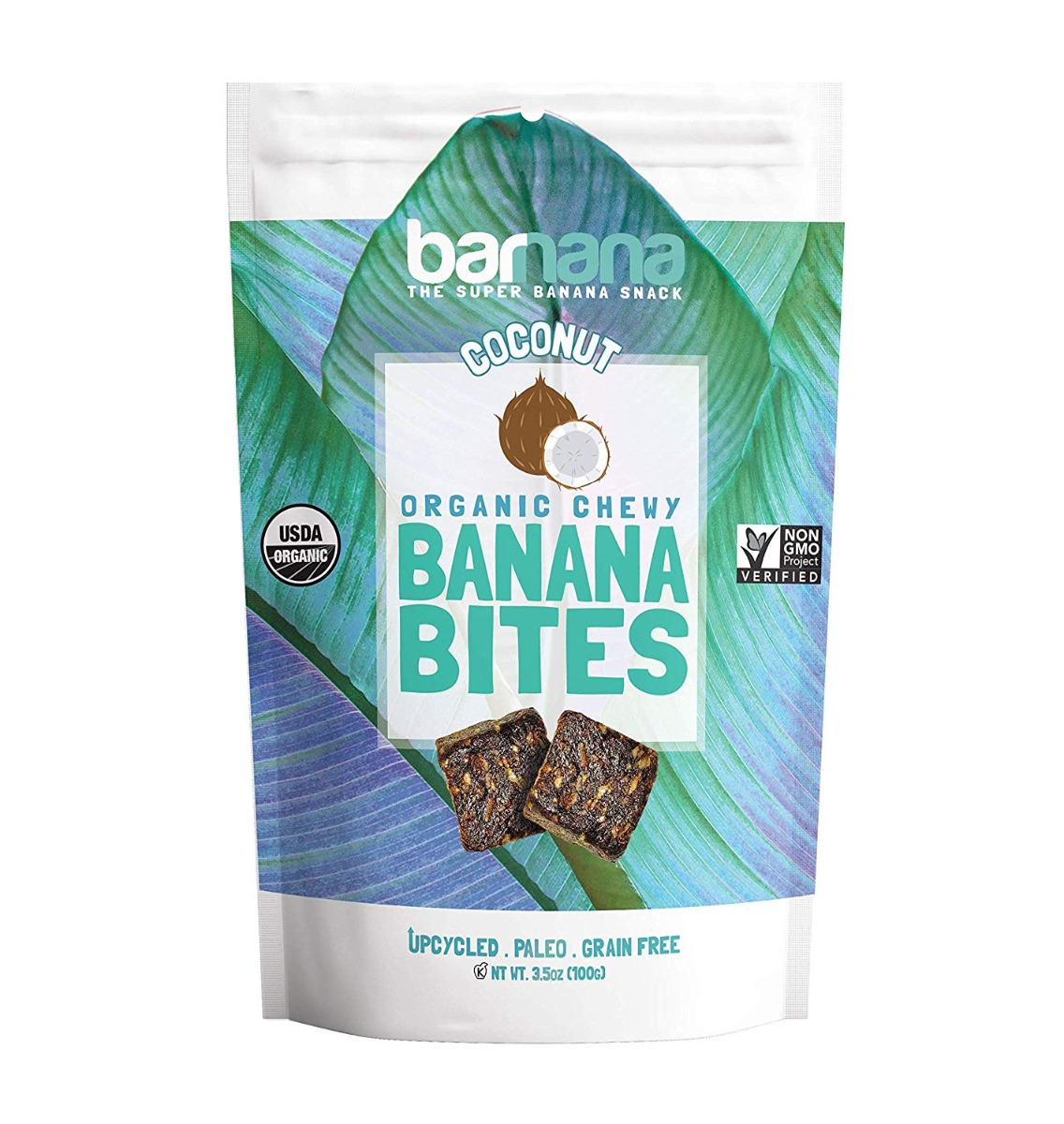 BARNANA: Organic Coconut Chewy Banana Bites, 3.5 oz - 0857682003047