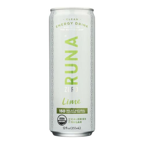 RUNA: Lime Twist Clean Energy Drink, 12 oz - 0857732002785