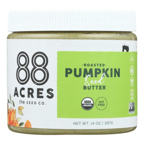 88 Acres - Seed Butter - Pumpkin - Case Of 6 - 14 Oz. - 857851005063