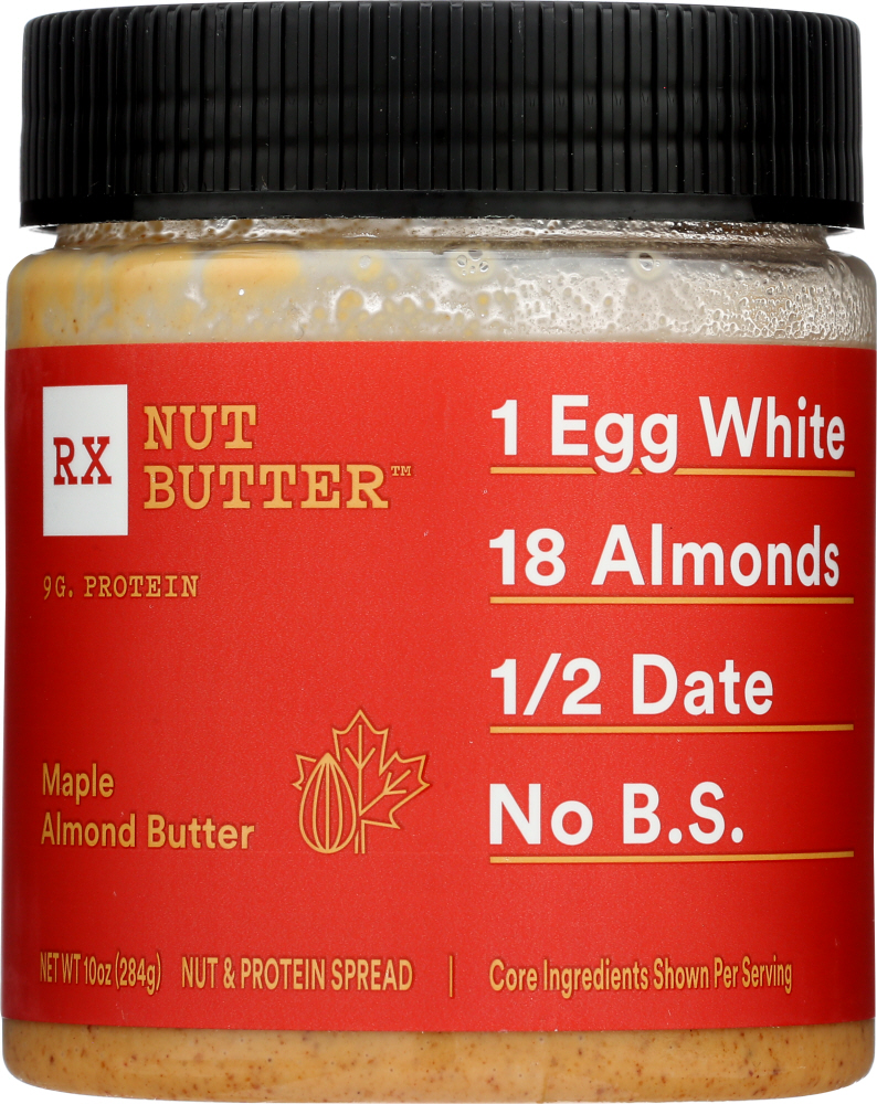 Maple Almond Nut & Protein Butter Spread, Maple Almond - 858030008110