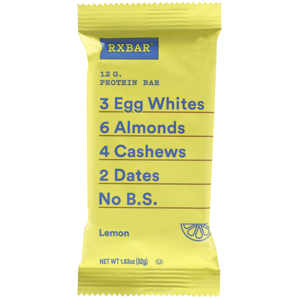 RXBAR: Lemon Protein Bar, 1.83 oz - 0858030008264