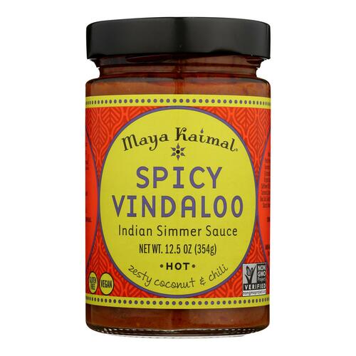 Maya Kaimal - Smmr Sauce Spicy Vindaloo - Case Of 6 - 12.5 Oz - 858034006167
