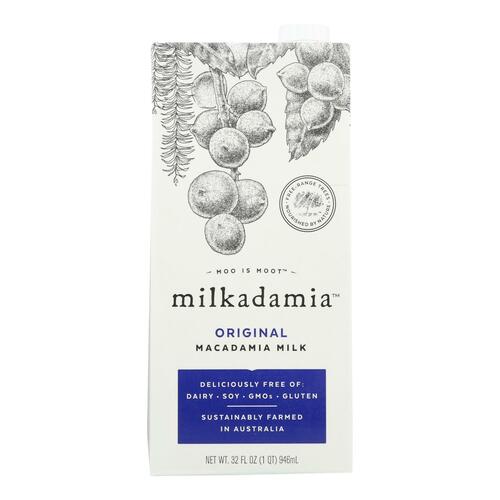 Milkadamia Milk - Original - Case Of 6 - 32 Fl Oz. - 0858045004282