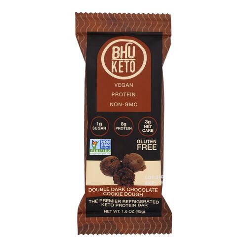 Bhu Foods - Kto Br Double Dchoc Cky Dgh - Case Of 8 - 1.60 Oz - 858087006305
