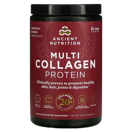 Dr. Collagen Multi Collagen Protein Powder Unflavored 1lb 16oz - 858109006115
