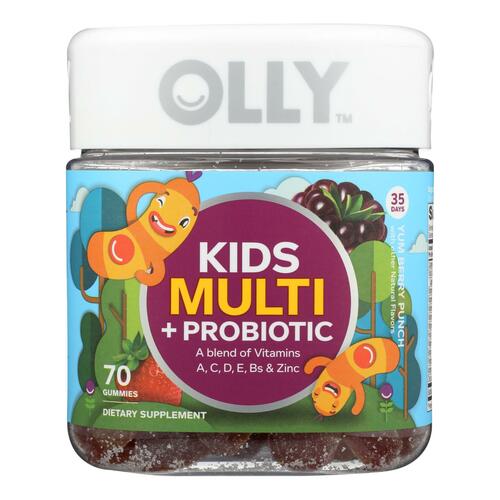 OLLY: Supplement Kids Multi Probiotic, 70 ea - 0858158005039