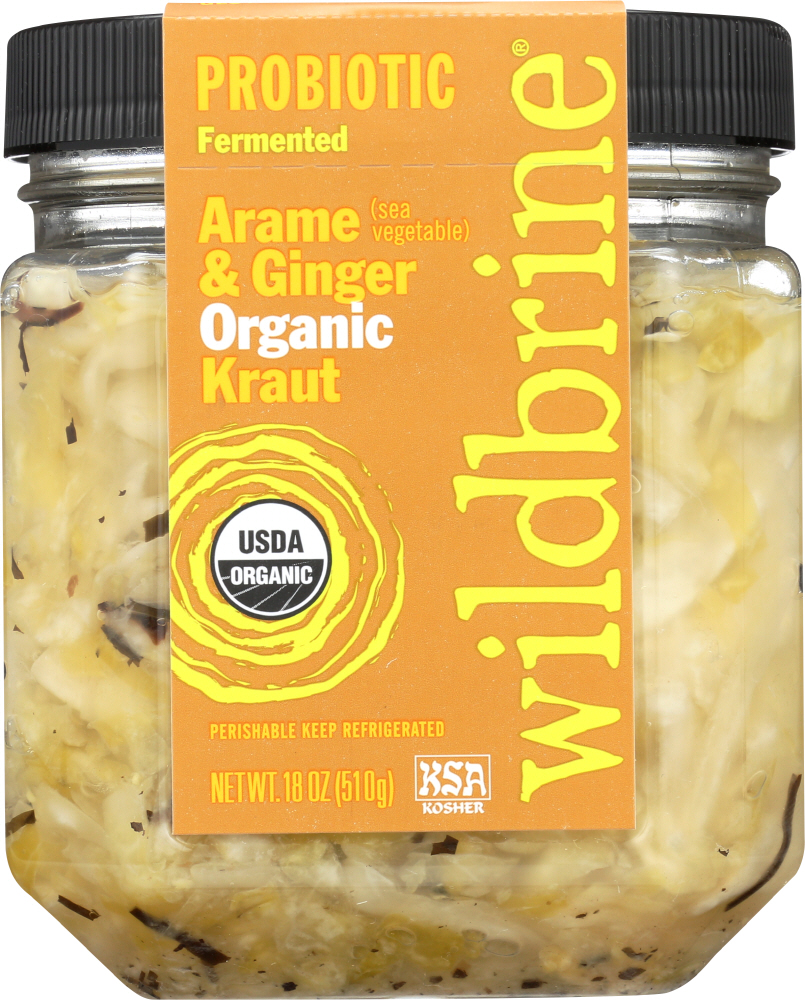 Arame & Ginger Organic Kraut - arame