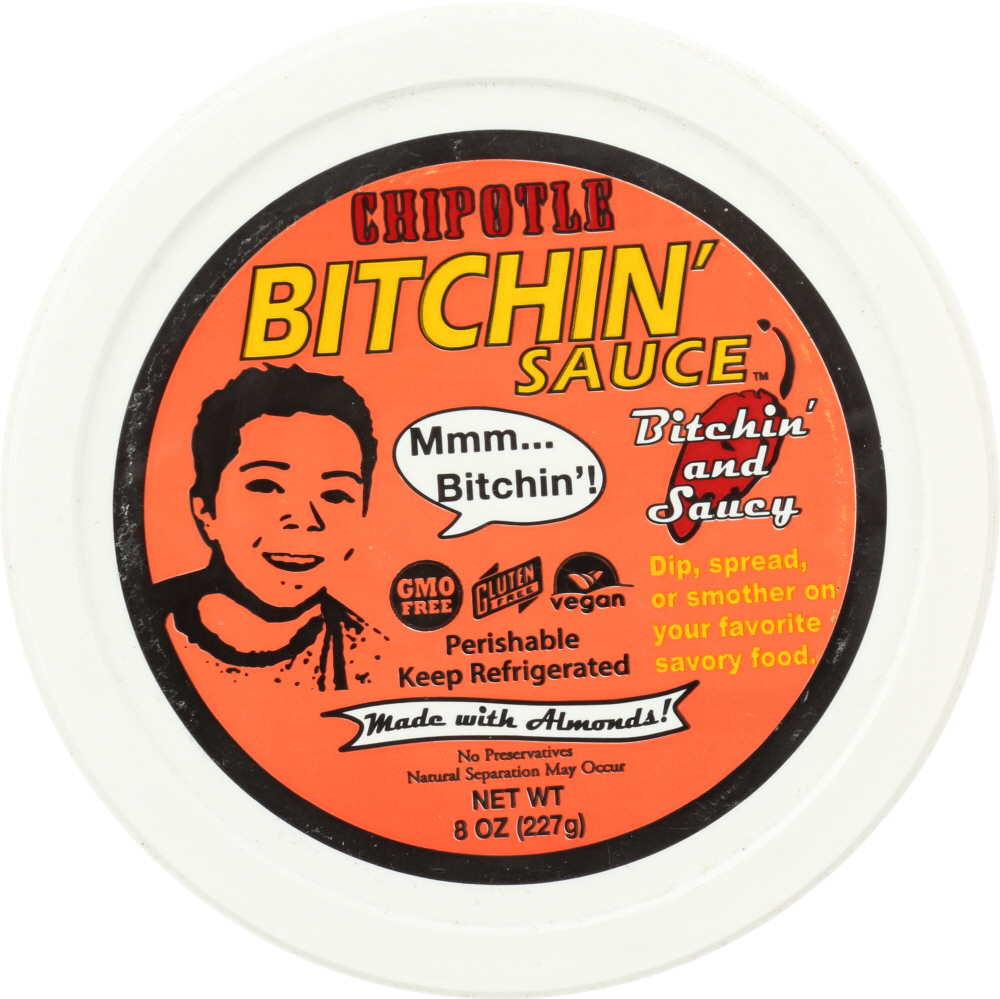 BITCHIN SAUCE: Chipotle, 8 oz - 0858195003005
