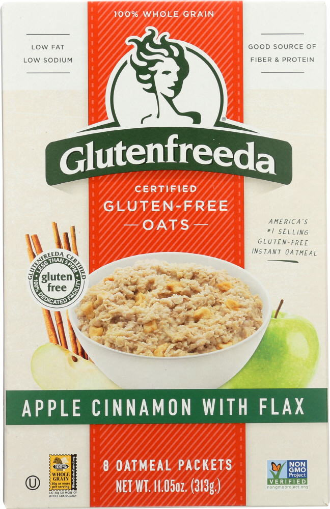 Glutenfreeda Apple Cinnamon Oatmeal (4x10.5 oz.)4 - 858246001233