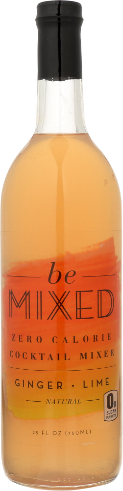 BE MIXED LLC: Mixer Cocktail Ginger Lime, 25 oz - 0858344005119
