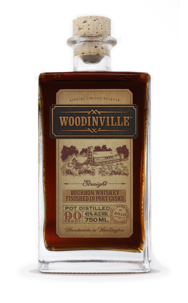 Woodinville Straight Bourbon Finished In Port Casks Special Whiskey (L - 858349004179