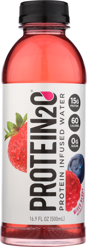 PROTEIN2O: Beverage Berry Mixed, 16.9 oz - 0858379004019