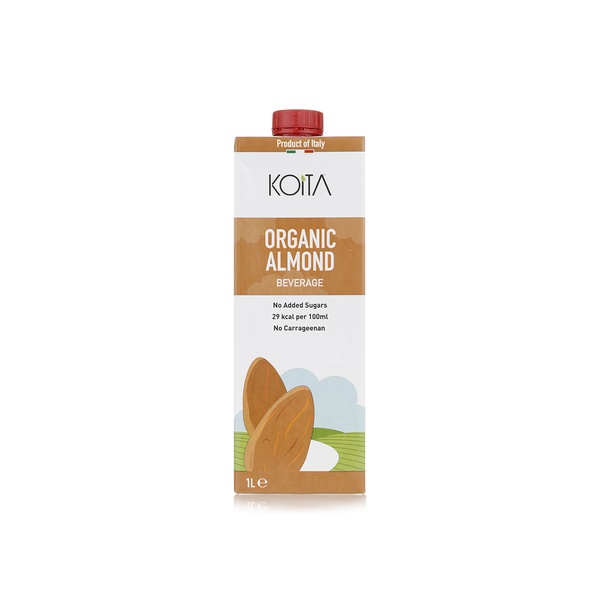 Koita organic almond milk 1ltr - Waitrose UAE & Partners - 858385007035