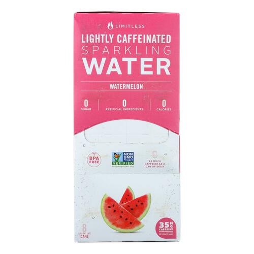 Limitless Coffee Lightly Caffeinated Sparkling Water - Case Of 3 - 8/12 Fz - 858657006940