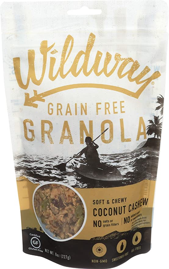 WILDWAY Coconut Cashew Granola, 8 OZ - 858660005183
