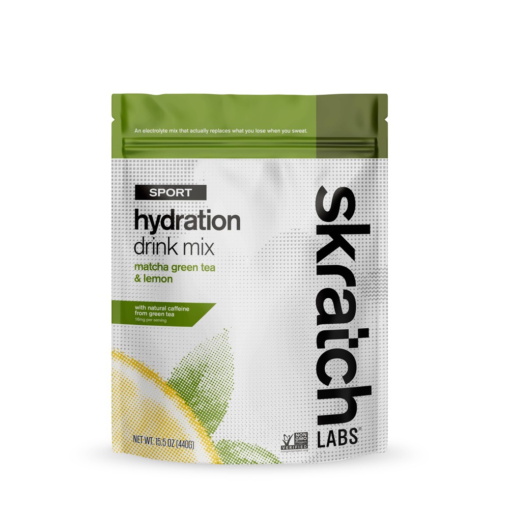 SPORT HYDRATION DRINK MIX, MATCHA GREEN TEA & LEMON - 858690007027