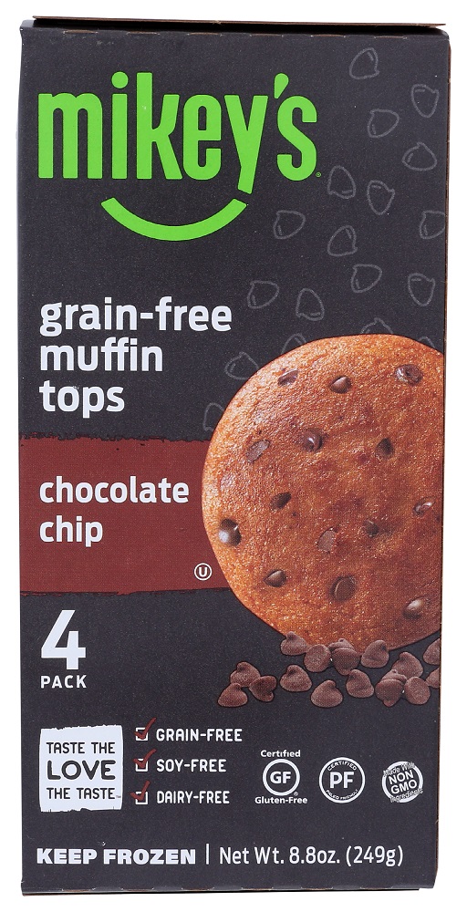 Chocolate Chip Grain-Free Muffin Tops, Chocolate Chip - 858841006008