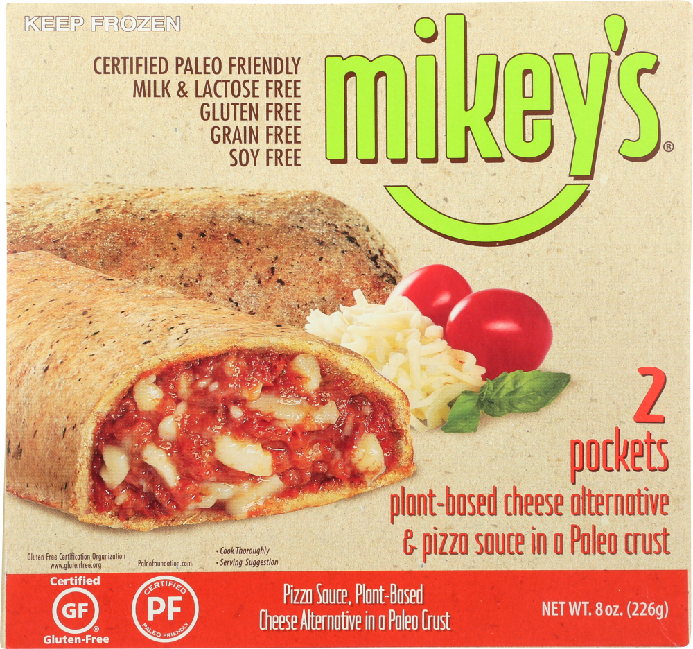 MIKEYS: Pizza Pockets, 8 oz - 0858841006053