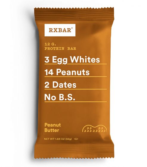 Rxbar - Kids Protein Bar - Peanut Butter Berries - Case Of 12 - 1.83 Oz. - peanut