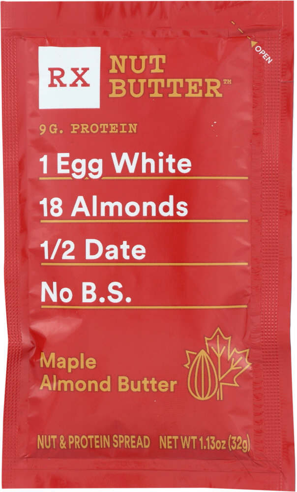 Maple Almond Butter Nut & Protein Spread, Maple Almond Butter - 859162007354