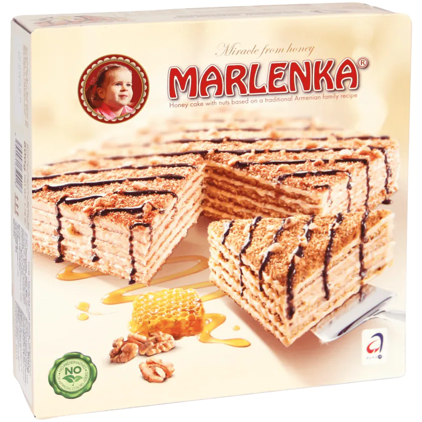 Cake Marlenka W Honey & Caramel 800G 1 / 1 - 8594071650018