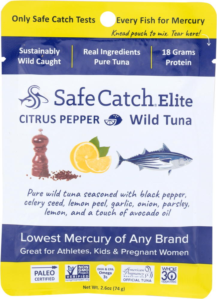 Citrus Pepper Wild Tuna, Citrus Pepper - 859480006220