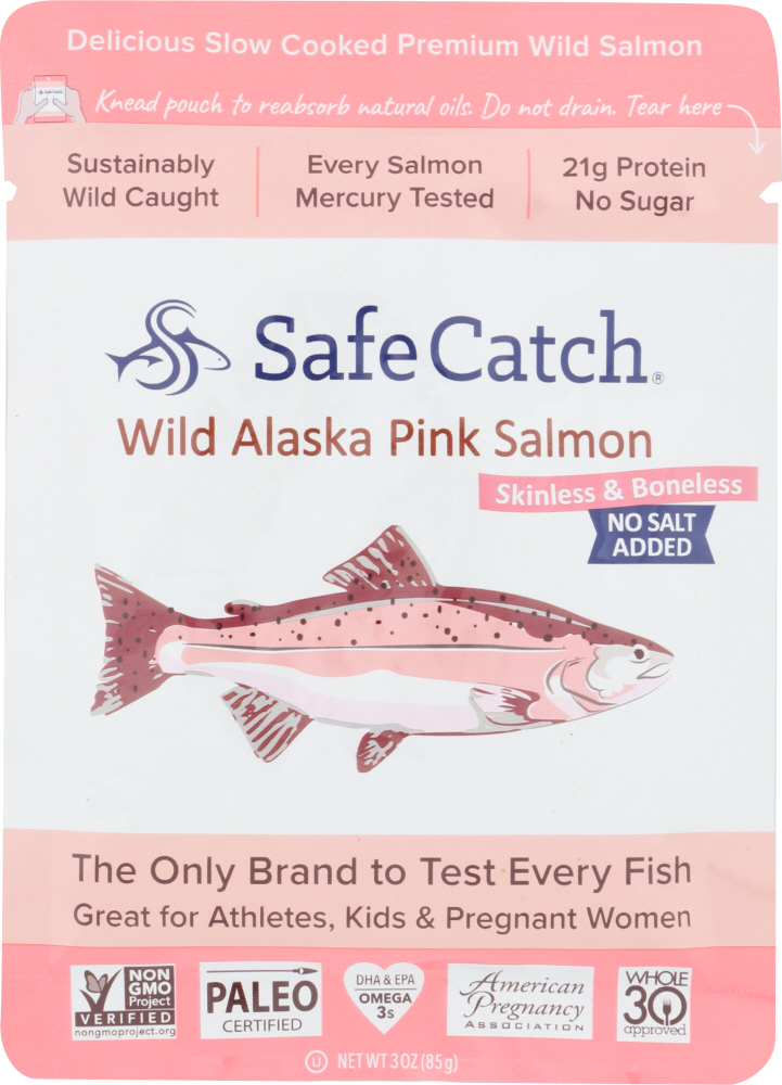 No Salt Added Wild Pacific Pink Salmon - 859480006480