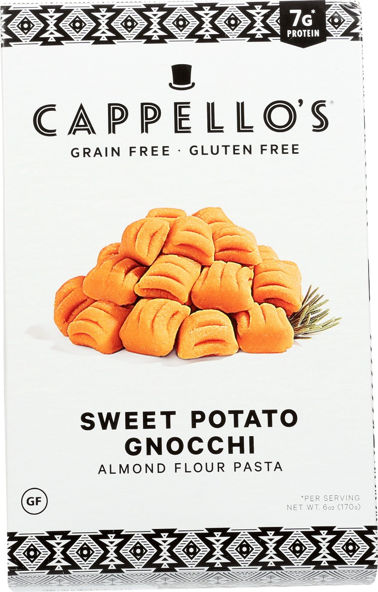 Grain Free Sweet Potato Gnocchi Almond Flour Pasta, Sweet Potato Gnocchi - 859553004337