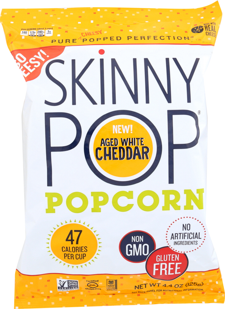 Aged White Cheddar Popcorn, Aged White Cheddar - 859661006001