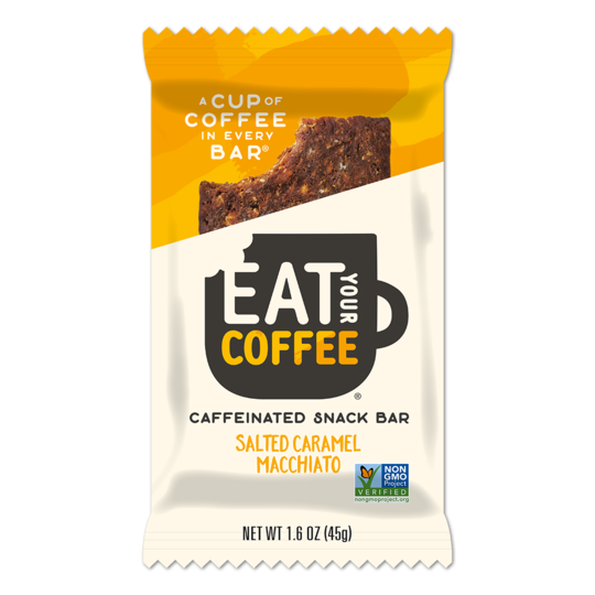 Salted Caramel Macchiato Caffeinated Snack Bar, Salted Caramel Macchiato - 859708007084