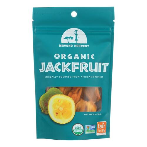 MAVUNO HARVEST: Dried Fruit Organic Jackfruit, 2 oz - 0859750003331