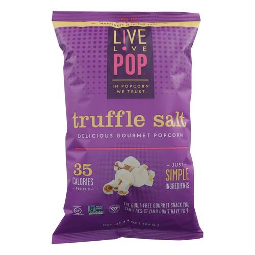 Live Love Pop Delicious Gourmet Popcorn - Case Of 12 - 4.4 Oz - 859772005023