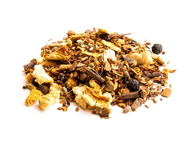  Shangri-La Tea Company Loose Leaf Tea, Rooibos African Chai 8 Oz  - 859783004923