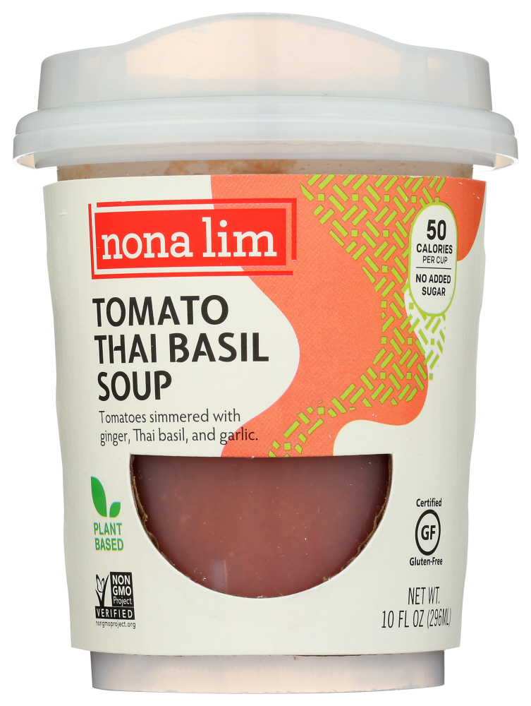 NONA LIM: Tomato Thai Basil Soup, 10 oz - 0859792002040