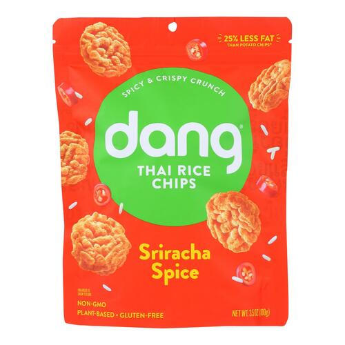DANG: Chips Sriracha Spice Sticky Rice, 3.5 oz - 0859908003497