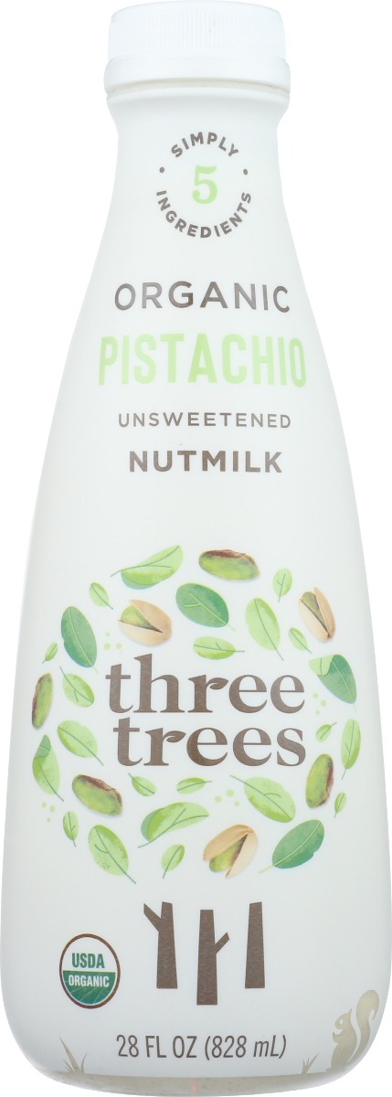 Organic Pistacho Unsweetened Nutmilk, Pistachio - 859918004279