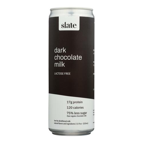 Slate Milk - Milk Aseptic Lf Dark Chocolate - Case Of 12 - 11 Fz - 860000815512