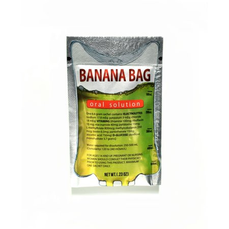 Banana Bag Multivitamin and Electrolyte Oral Solution - 5 Pack - 860001300208