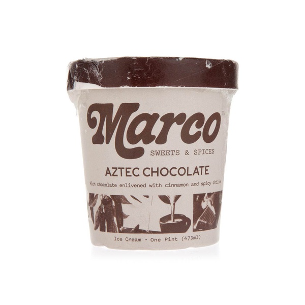 Marco Aztec chocolate ice cream 473ml - Waitrose UAE & Partners - 860001992830