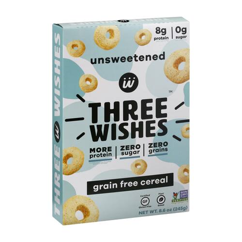 Three Wishes - Cereal Unsweetened Gluten Free - Case Of 6-8.6 Oz - 860002152400