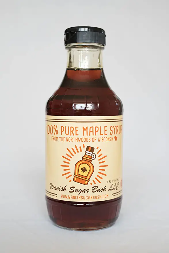  Wanish Sugar Bush | 100% Pure Maple Syrup | From the Northwoods of Wisconsin | 16 oz - Pint  - 860004787310