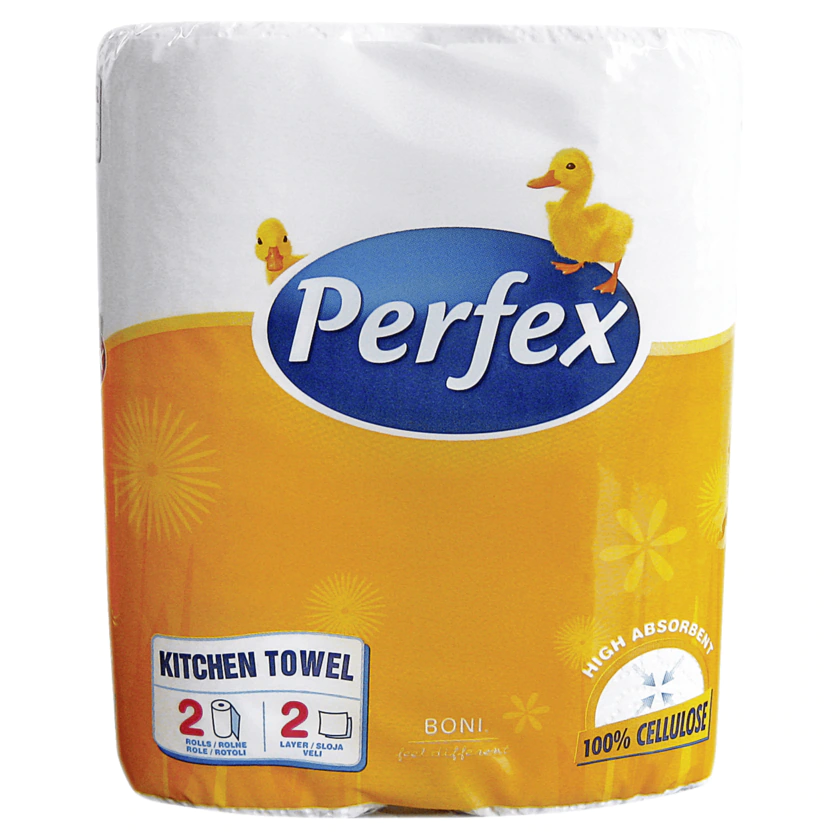 Zuti Perfex Küchenrolle 2-lagig 2x50 Blatt - 8600101745330