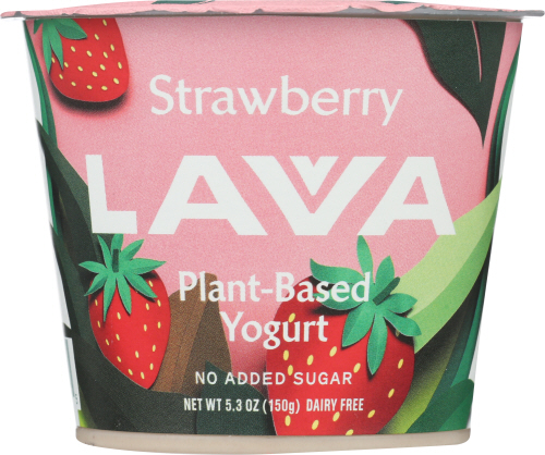 Strawberry Plant-Based Yogurt, Strawberry - 860149001715